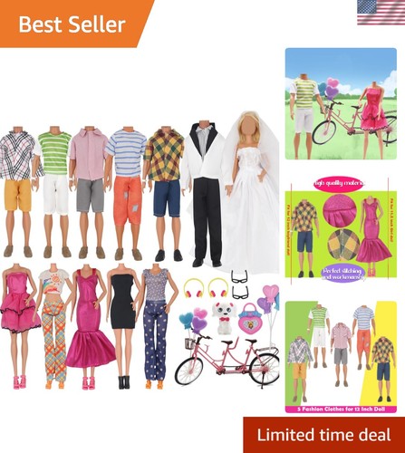 Piece doll clothes - doll, &
