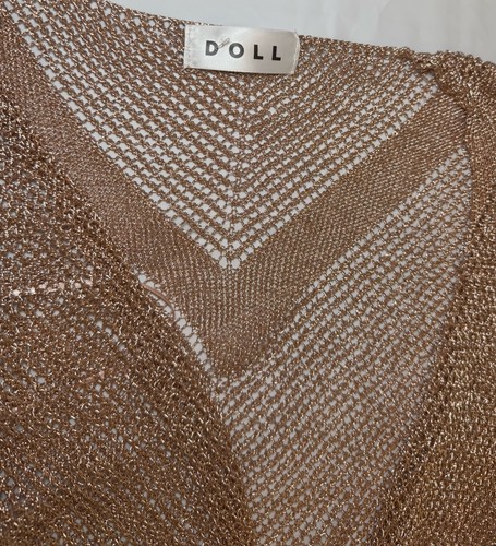Doll gold metallic - doll, maxi