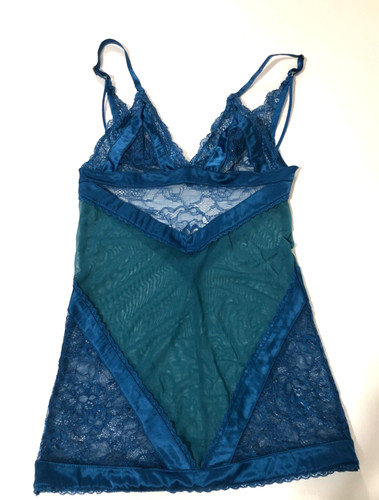 Chemise nightgown lace mesh - chemise,